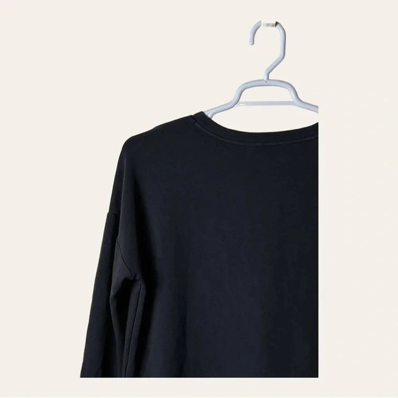 1574, ATHLETA OVERSIZED SWEATER SIZE LARGE HIGH LOW DARK GRAY‎ IN COLOR - Picture 8 of 9